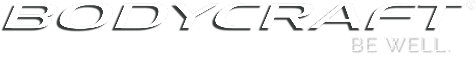 Bodycraft logo be well white